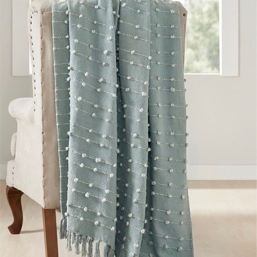 Modern Threads Cotton Blend Throw - Picture 3 of 6